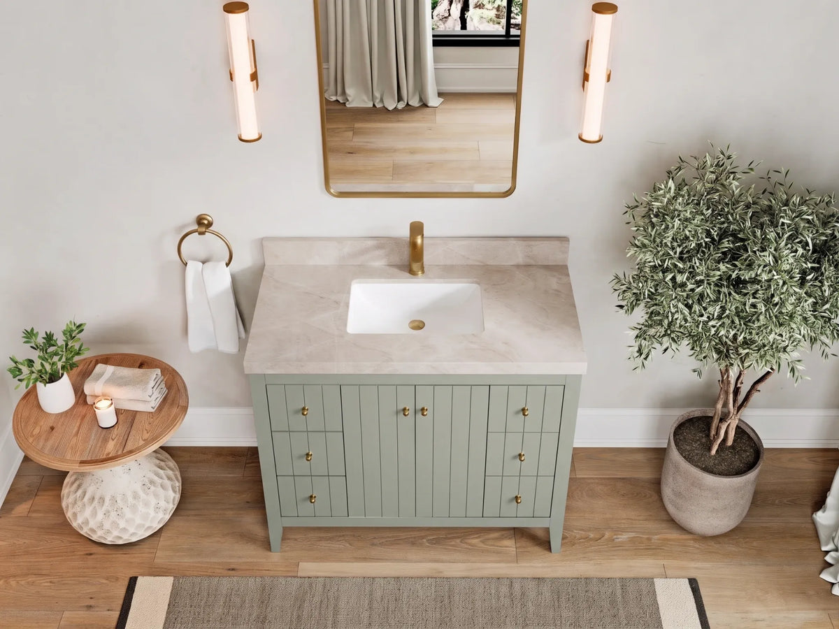 Atlanta 42 in. W x 22 in. D Single Sink Bathroom Vanity