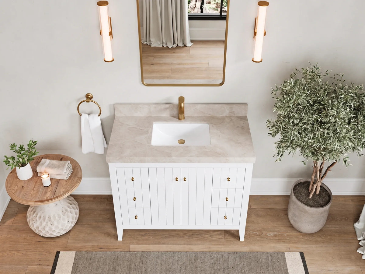 Atlanta 42 in. W x 22 in. D Single Sink Bathroom Vanity
