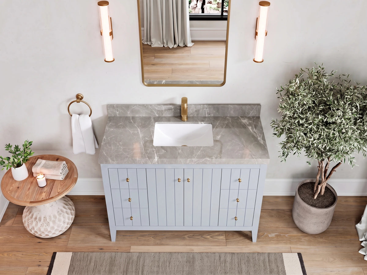 Atlanta 48 in. W x 22 in. D Single Sink Bathroom Vanity