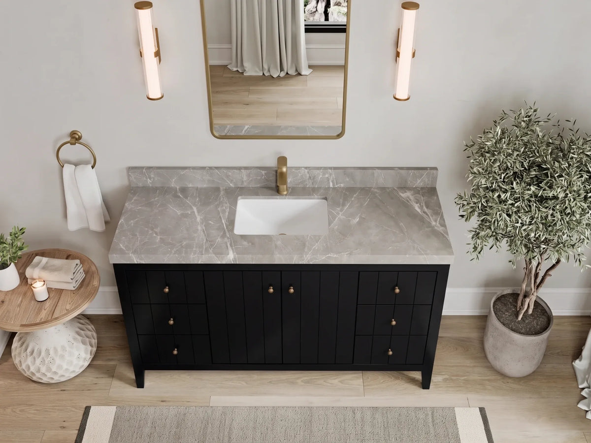 Atlanta 60 in. W x 22 in. D Single Sink Bathroom Vanity