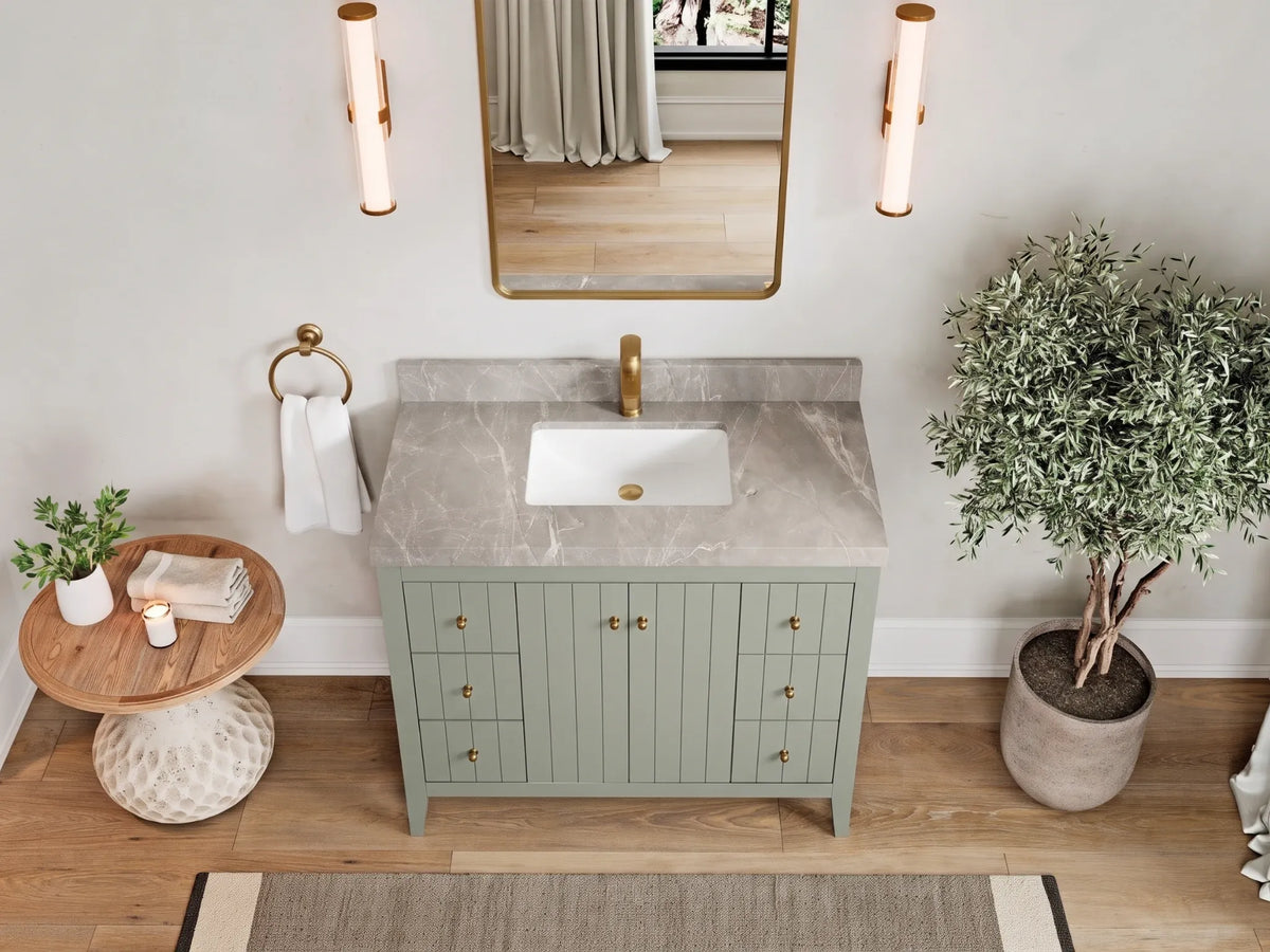 Atlanta 42 in. W x 22 in. D Single Sink Bathroom Vanity