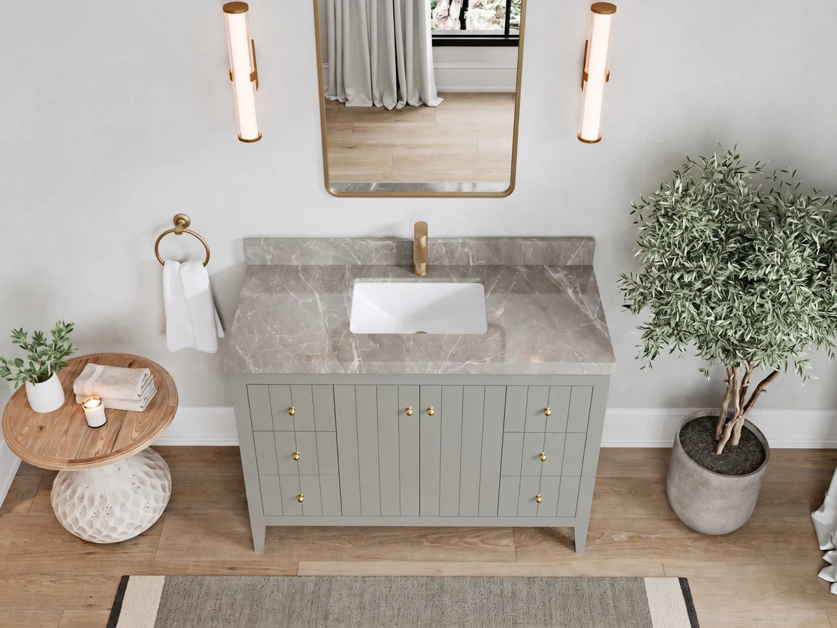Atlanta 48 in. W x 22 in. D Single Sink Bathroom Vanity