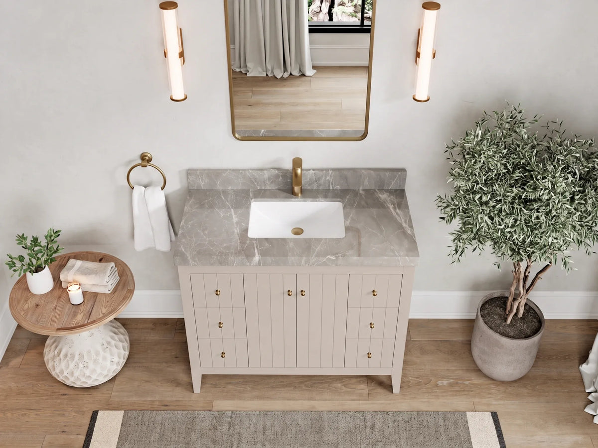Atlanta 42 in. W x 22 in. D Single Sink Bathroom Vanity