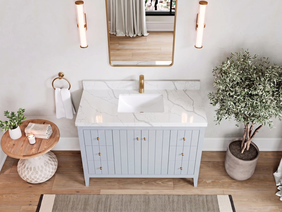 Atlanta 48 in. W x 22 in. D Single Sink Bathroom Vanity