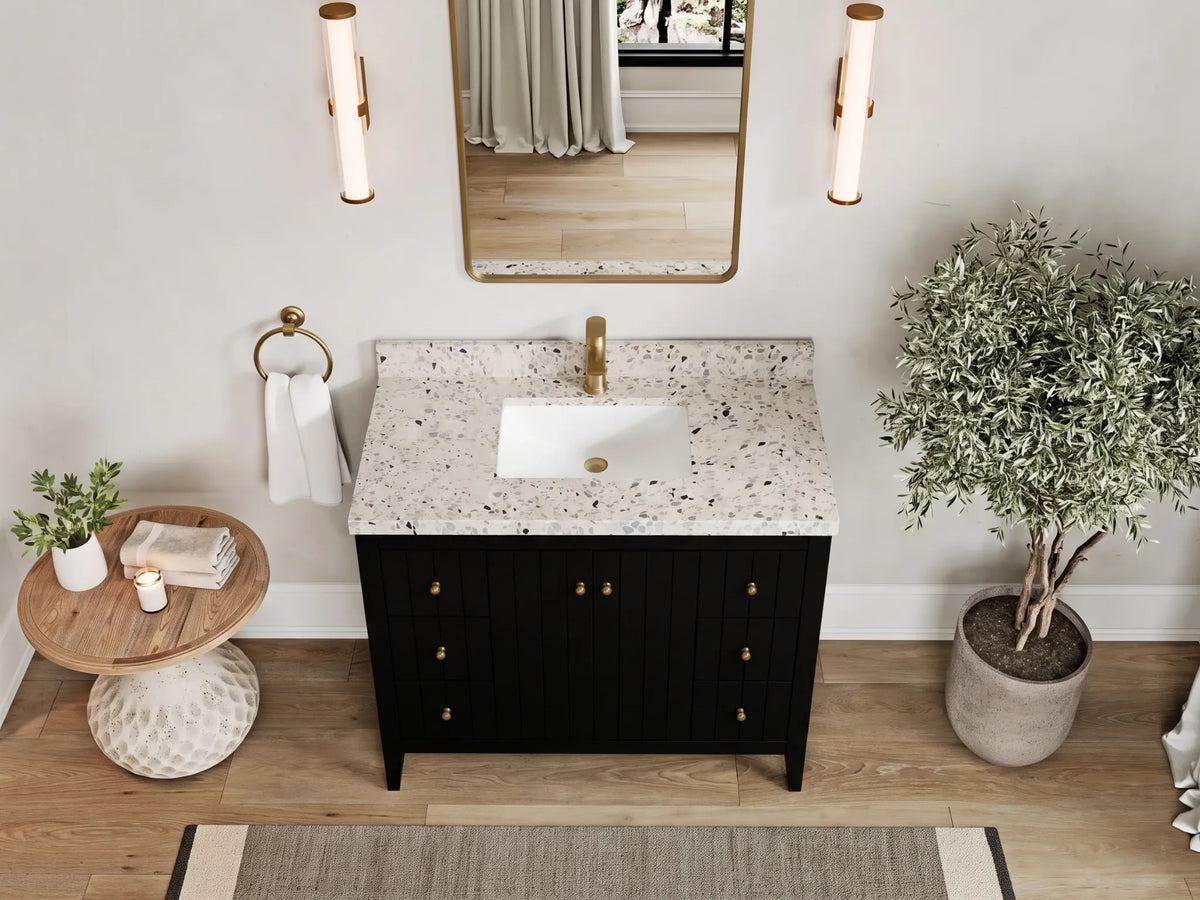 Atlanta 42 in. W x 22 in. D Single Sink Bathroom Vanity