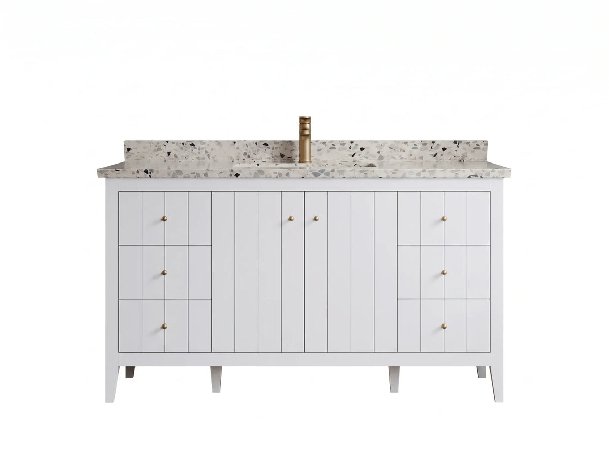 Atlanta 60 in. W x 22 in. D Single Sink Bathroom Vanity