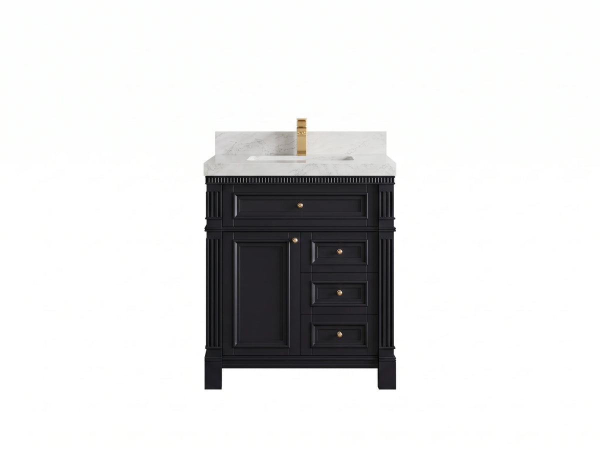 Paris 30 in. W x 22 in. D Single Sink Bathroom Vanity