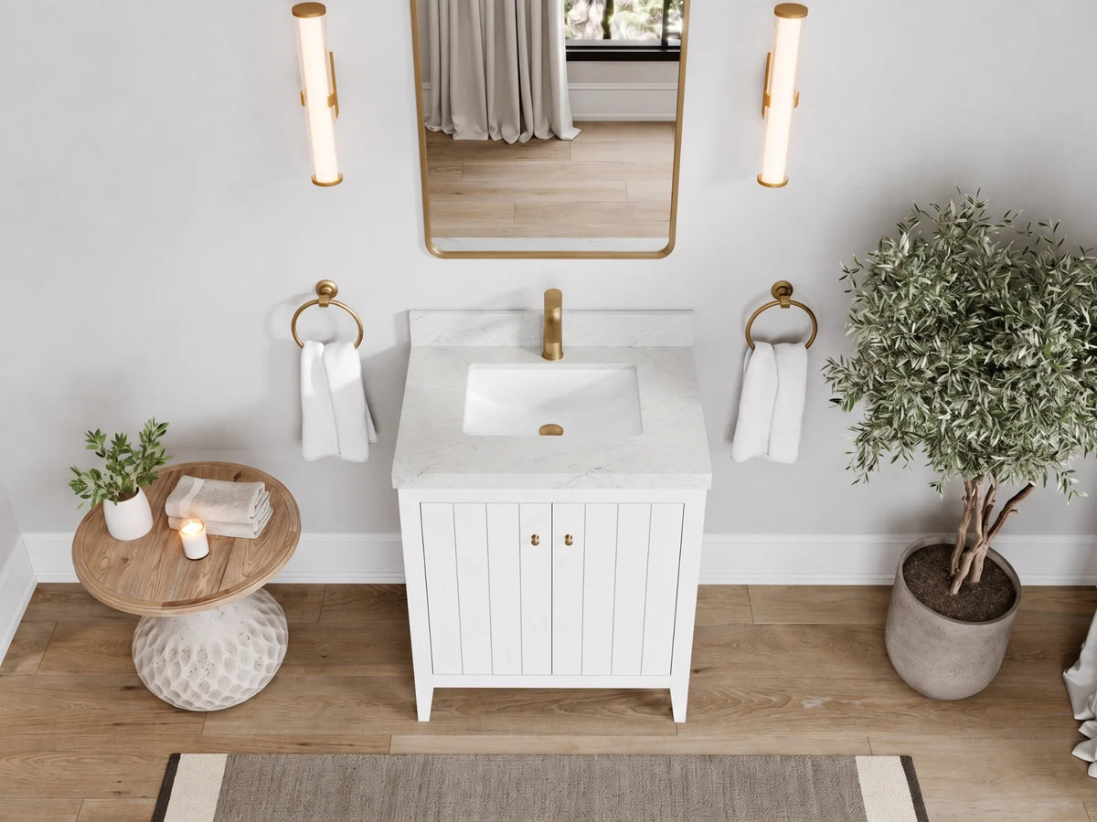 Atlanta 30 in. W x 22 in. D Single Sink Bathroom Vanity