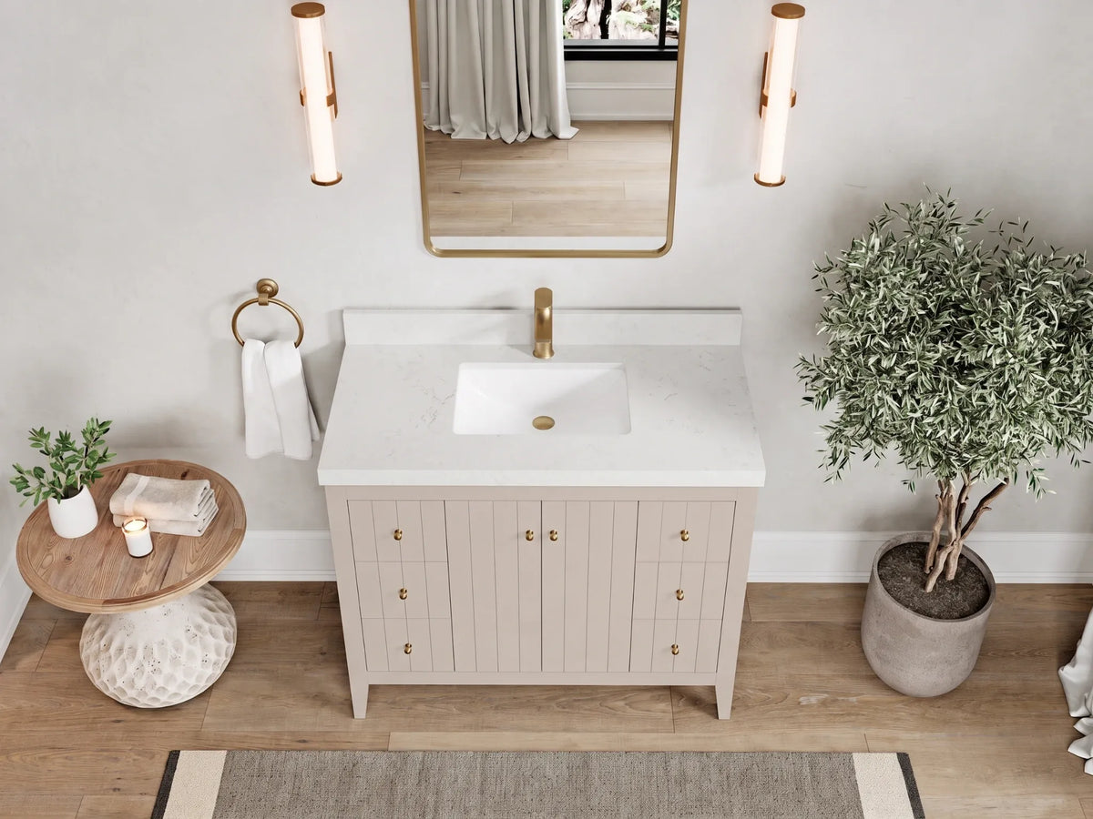 Atlanta 42 in. W x 22 in. D Single Sink Bathroom Vanity