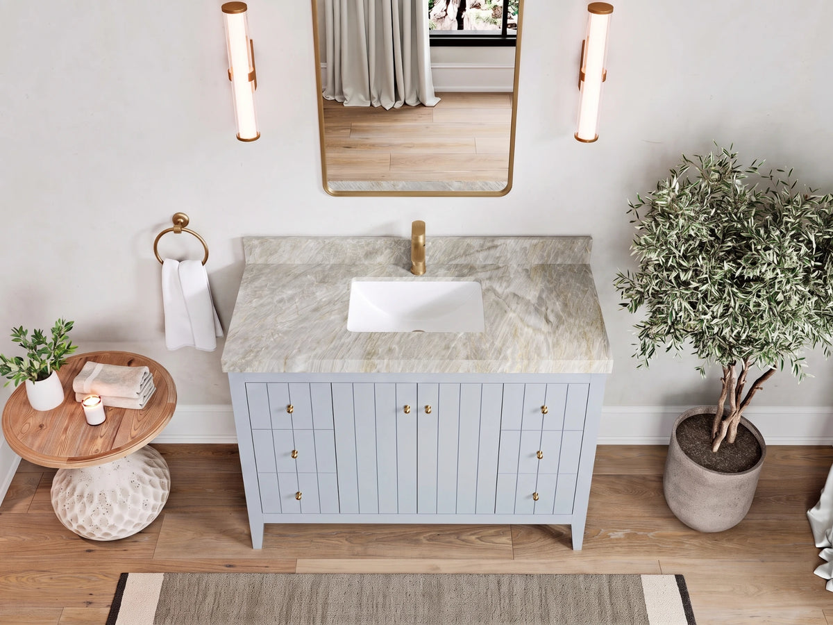 Atlanta 48 in. W x 22 in. D Single Sink Bathroom Vanity