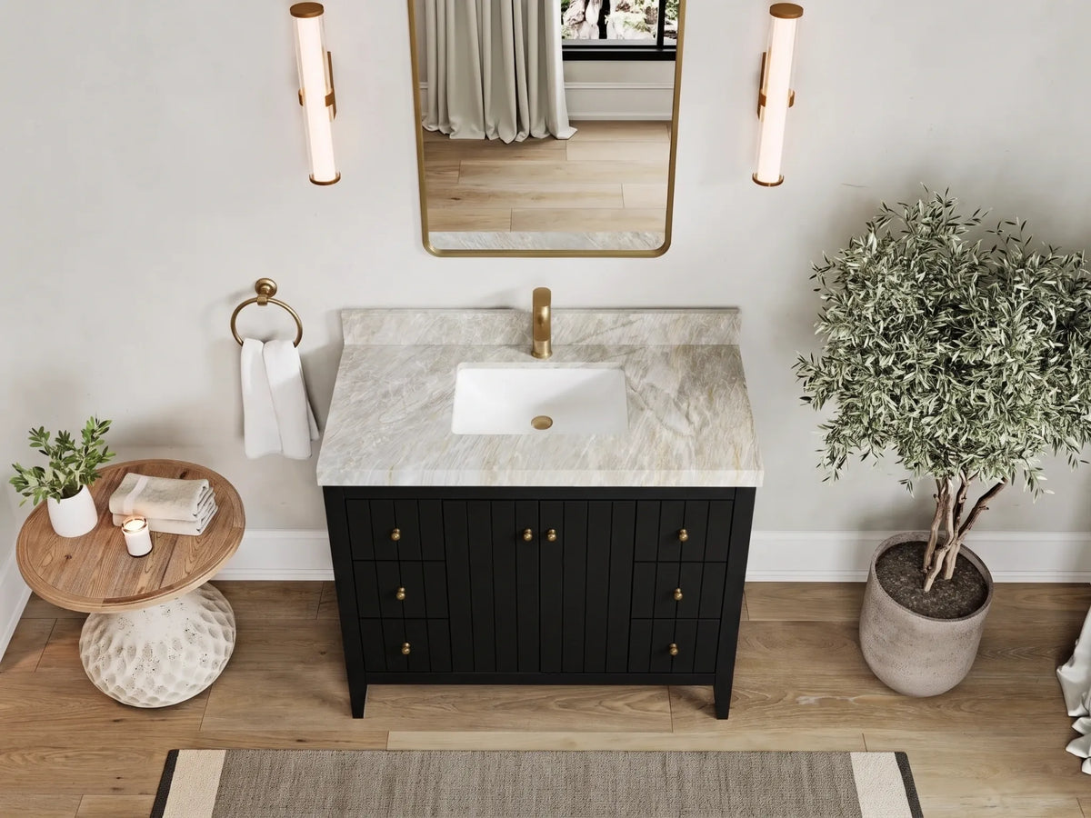 Atlanta 42 in. W x 22 in. D Single Sink Bathroom Vanity