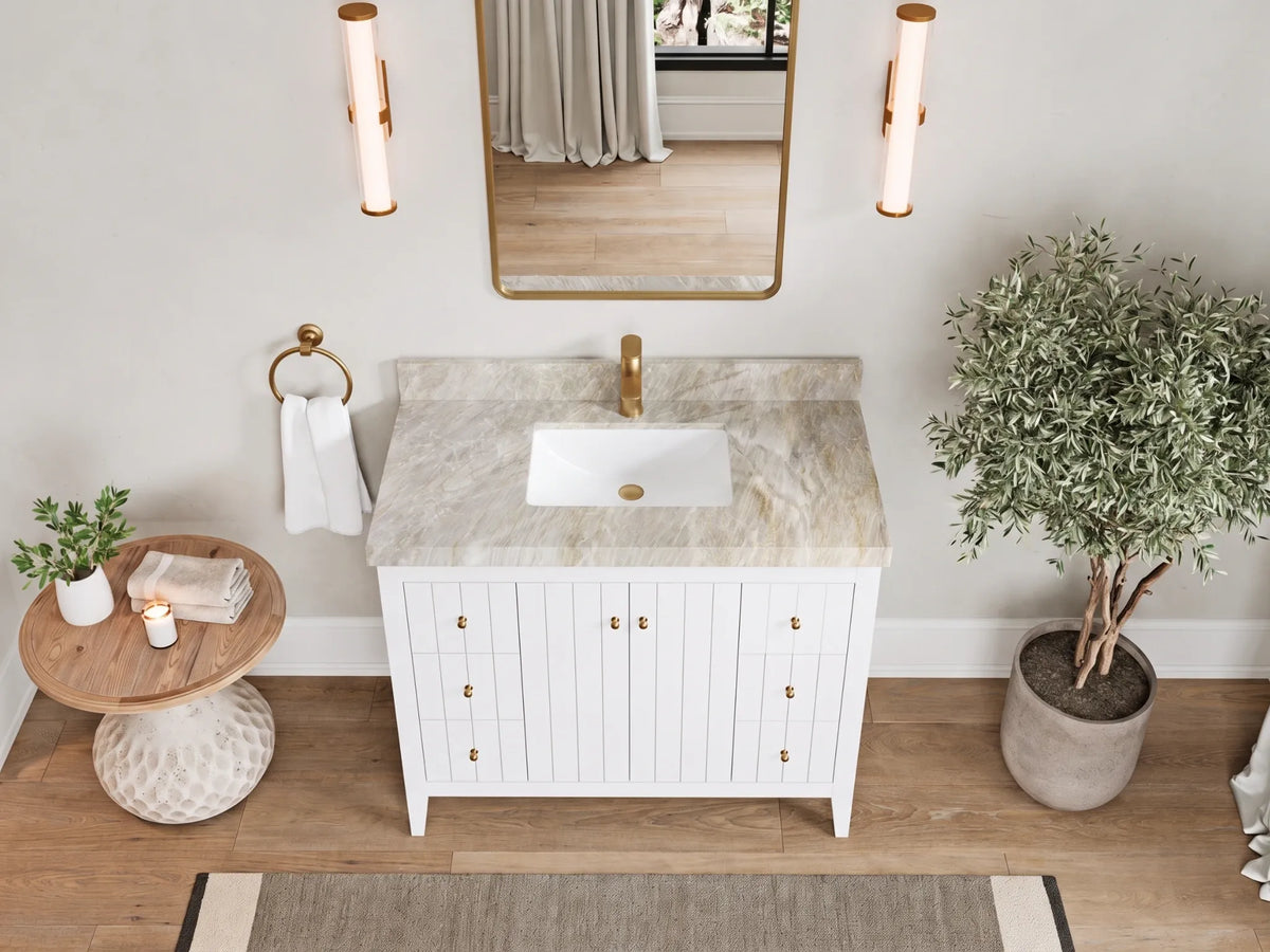 Atlanta 42 in. W x 22 in. D Single Sink Bathroom Vanity