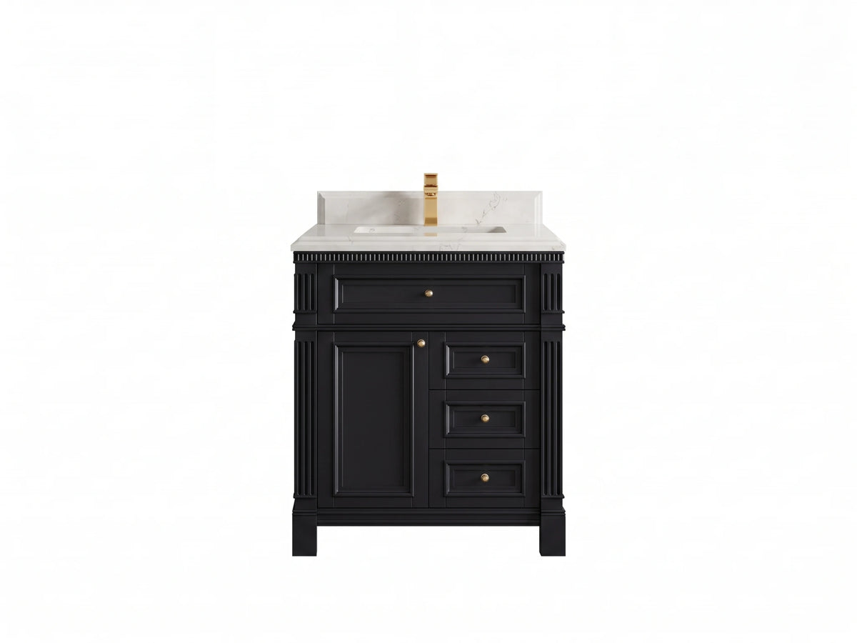 Paris 30 in. W x 22 in. D Single Sink Bathroom Vanity
