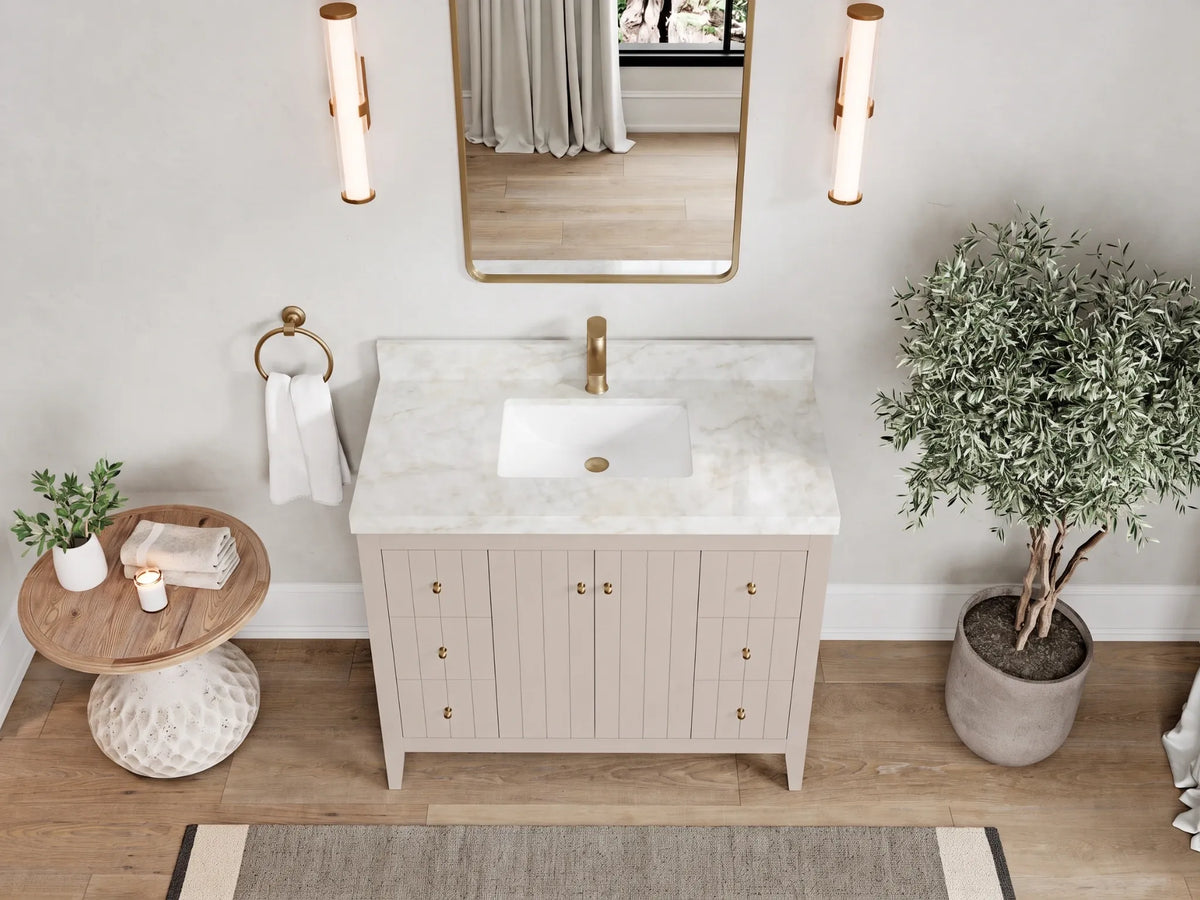 Atlanta 42 in. W x 22 in. D Single Sink Bathroom Vanity