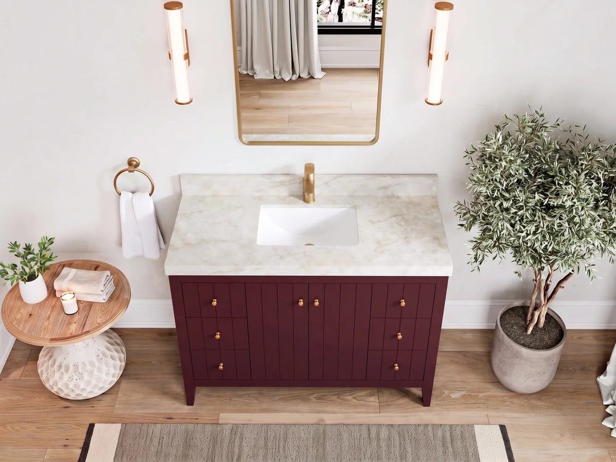 Atlanta 48 in. W x 22 in. D Single Sink Bathroom Vanity
