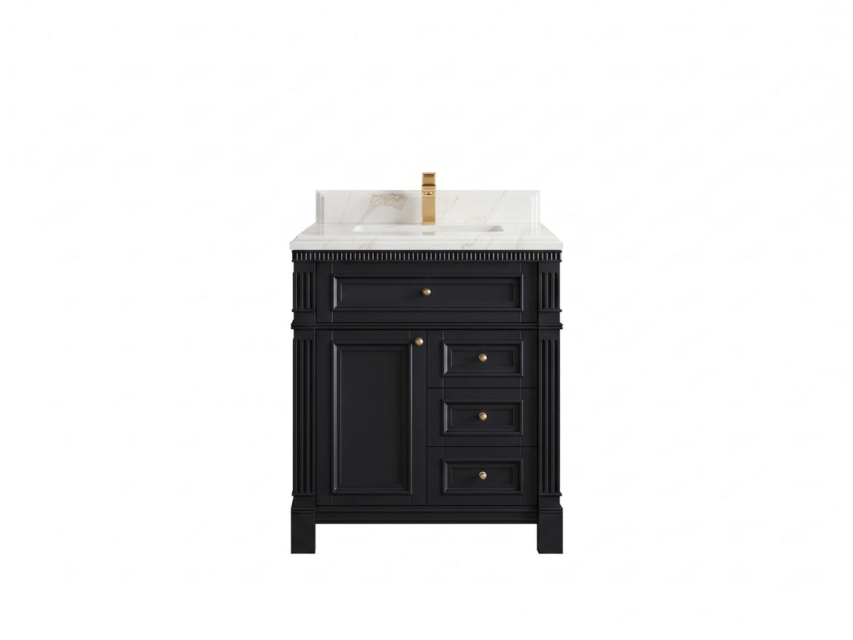 Paris 30 in. W x 22 in. D Single Sink Bathroom Vanity