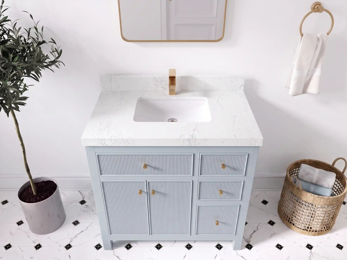 Sonoma 36 in. W x 22 in. D Center Sink Bathroom Vanity