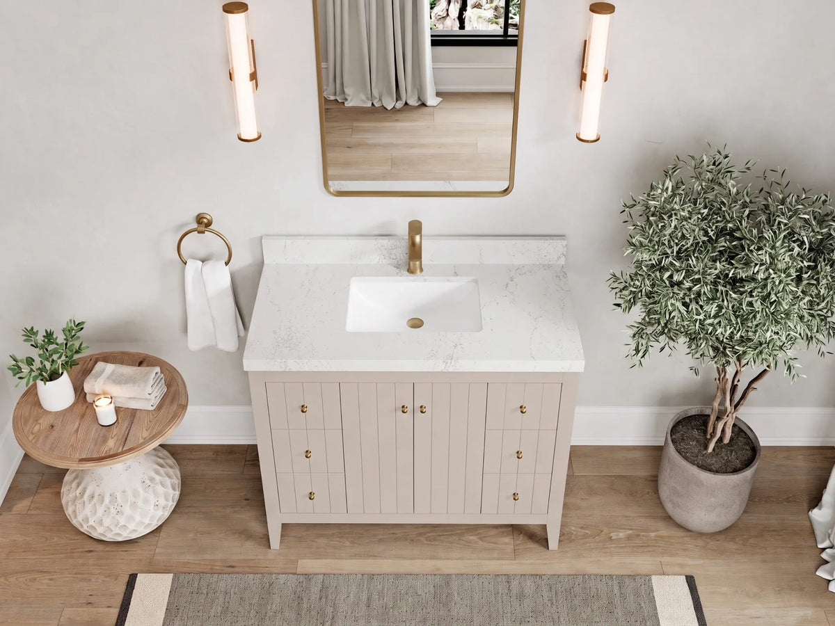 Atlanta 42 in. W x 22 in. D Single Sink Bathroom Vanity