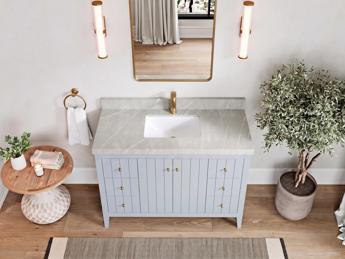 Atlanta 48 in. W x 22 in. D Single Sink Bathroom Vanity