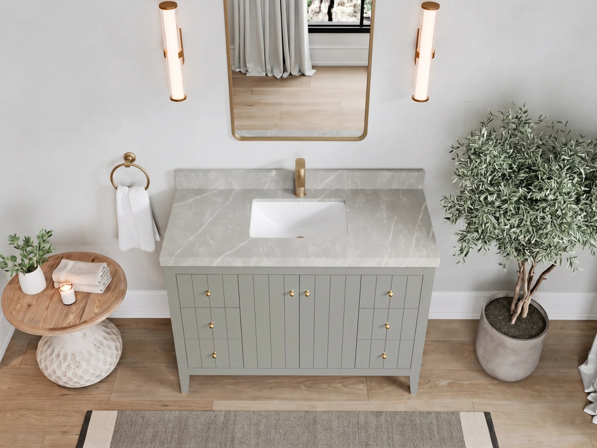 Atlanta 48 in. W x 22 in. D Single Sink Bathroom Vanity