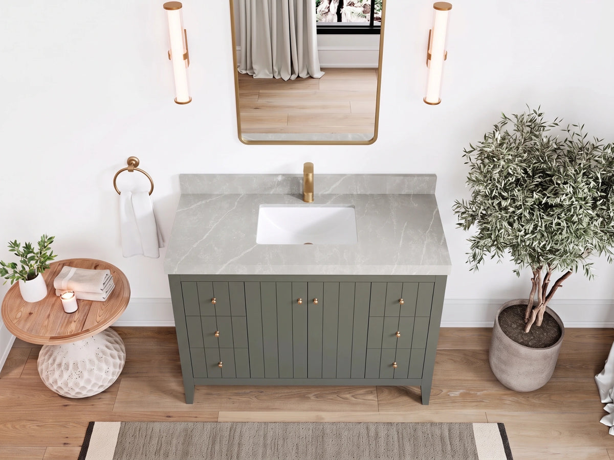 Atlanta 48 in. W x 22 in. D Single Sink Bathroom Vanity