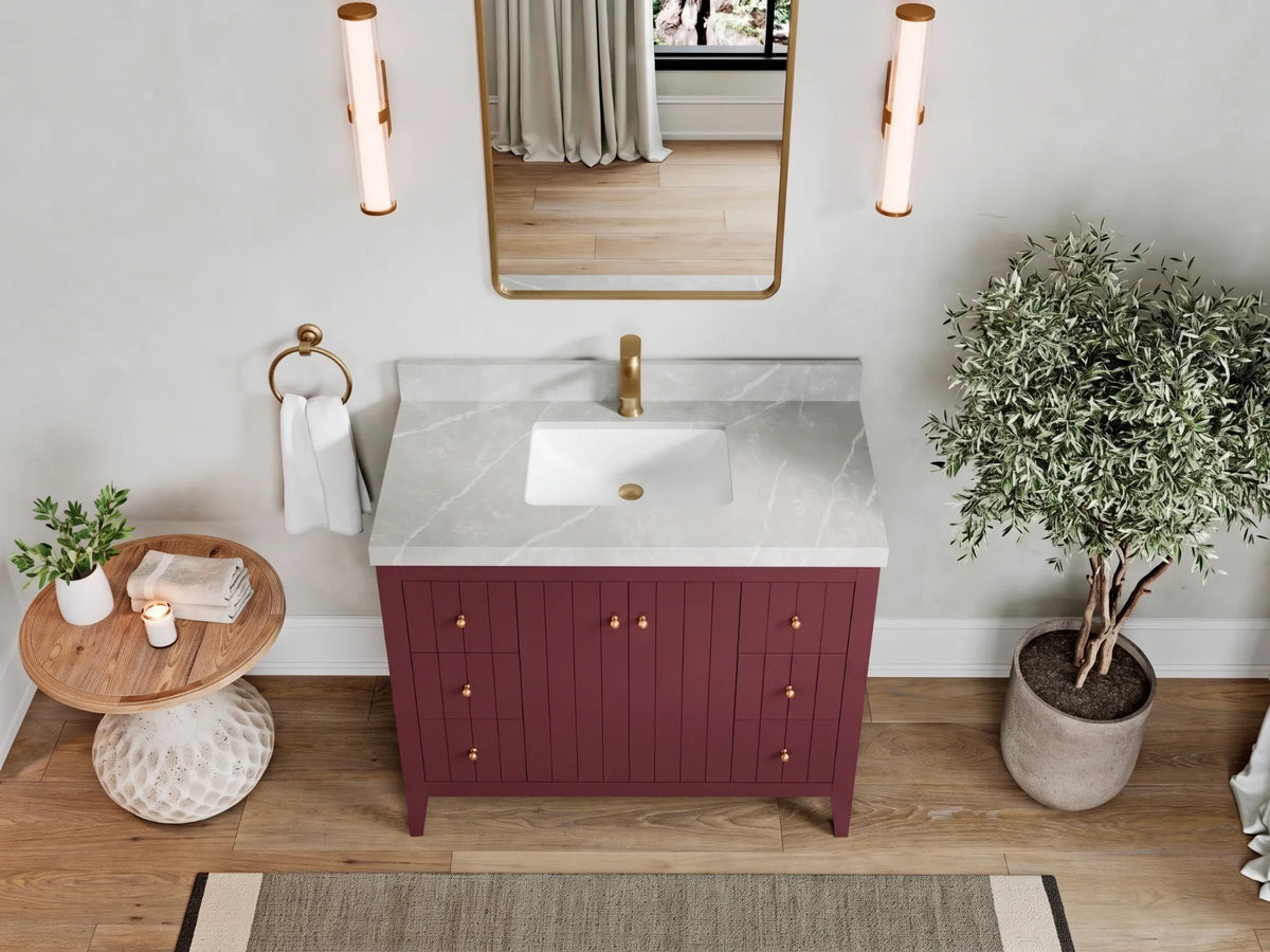Atlanta 42 in. W x 22 in. D Single Sink Bathroom Vanity