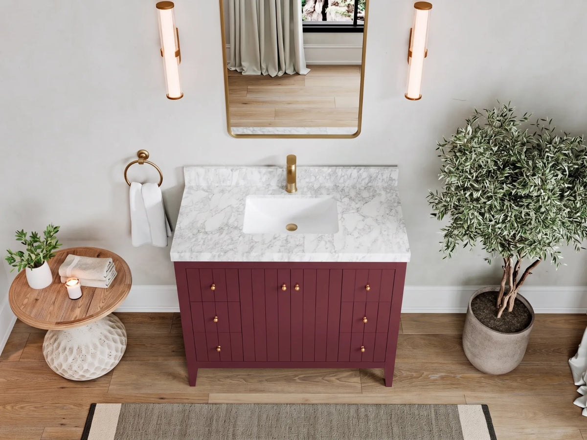 Atlanta 42 in. W x 22 in. D Single Sink Bathroom Vanity