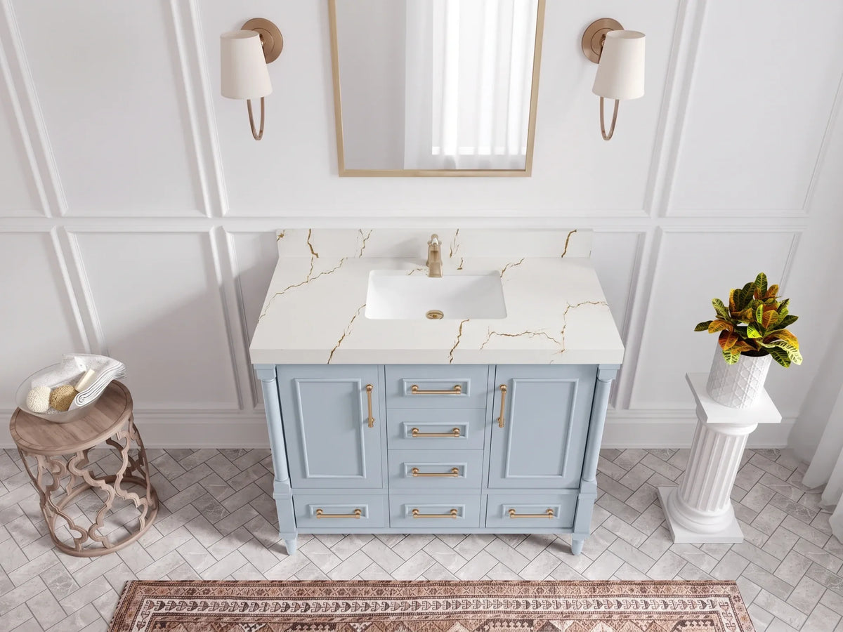 Aberdeen 42 in. W x 22 in. D Single Sink Bathroom Vanity