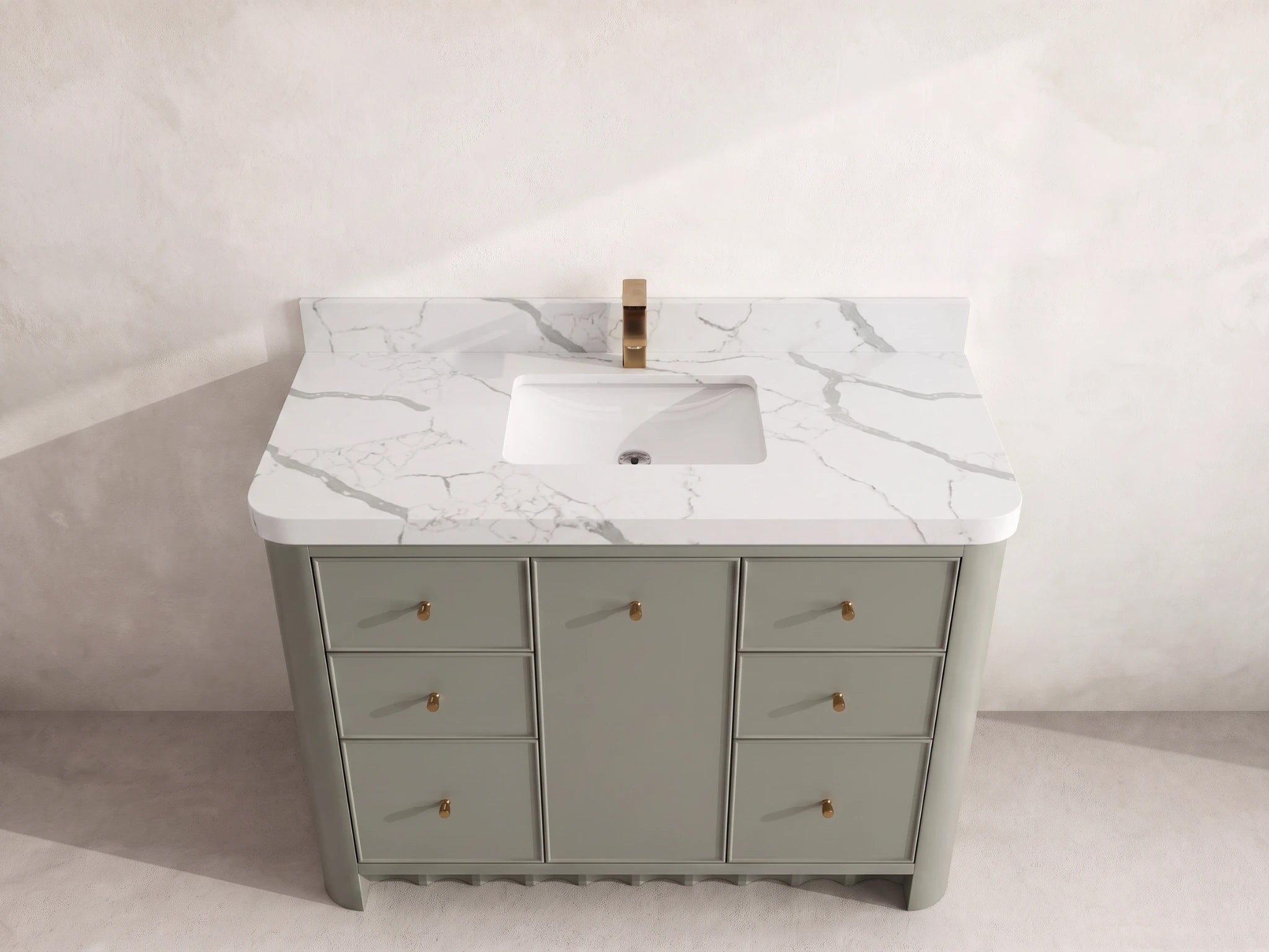 Orlando 48 in. W x 22 in. D Single Sink Bathroom Vanity