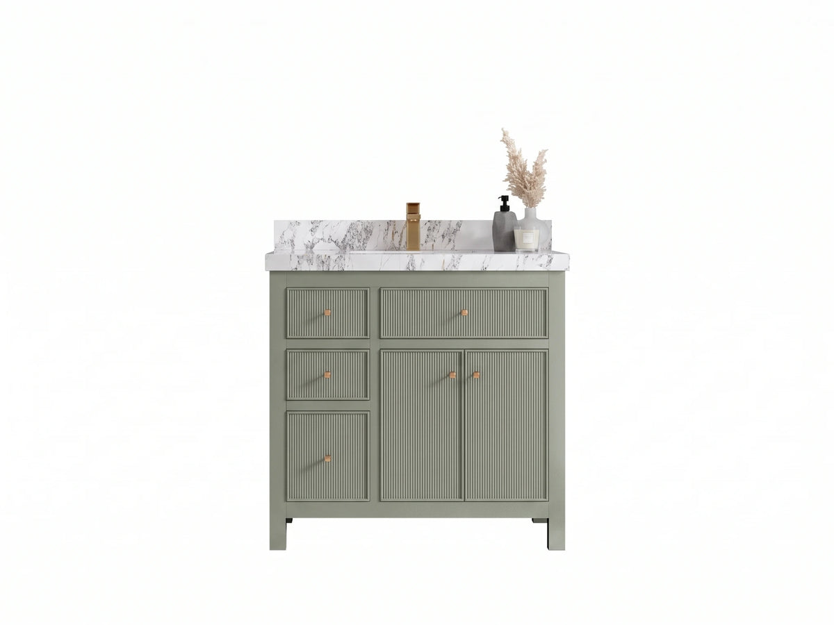 Sonoma 36 in. W x 22 in. D with Center Sink Bathroom Vanity