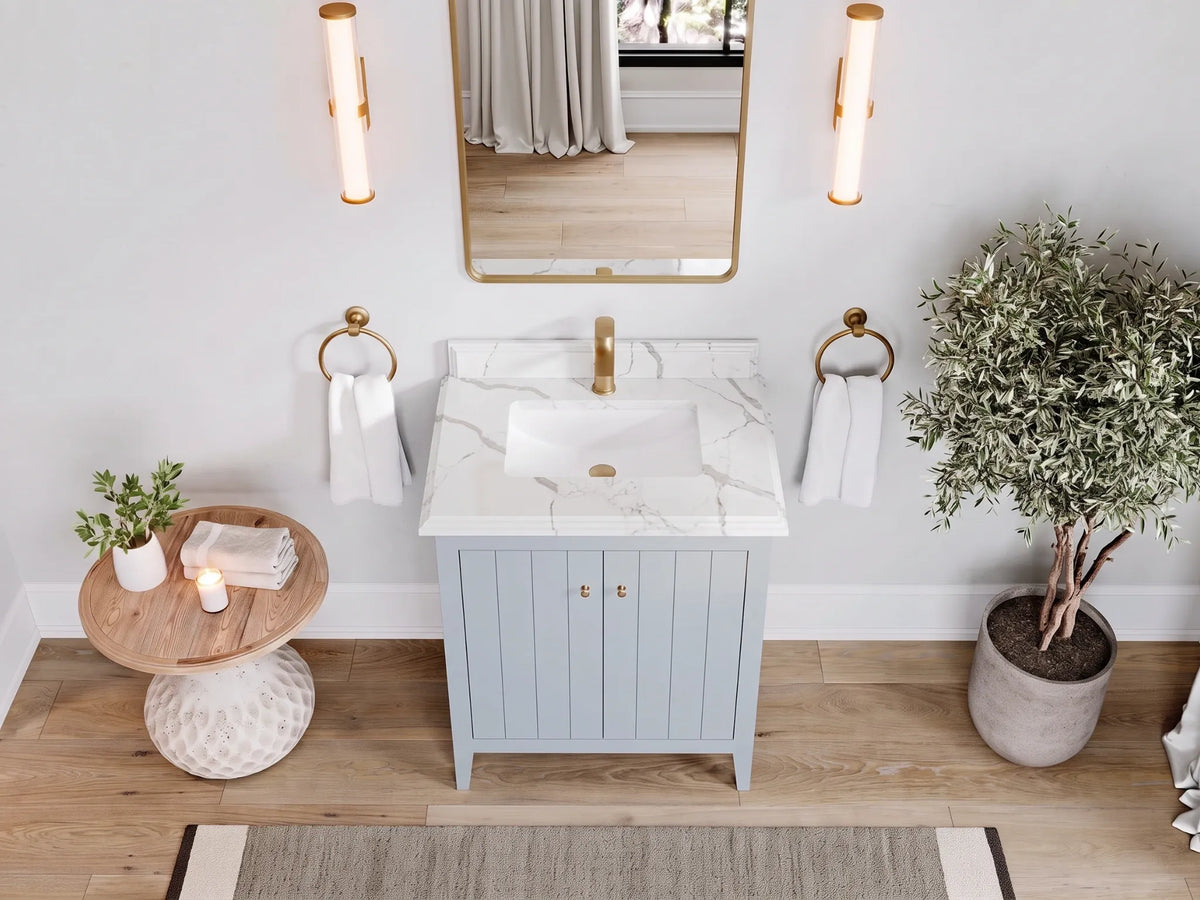 Atlanta 30 in. W x 22 in. D Single Sink Bathroom Vanity