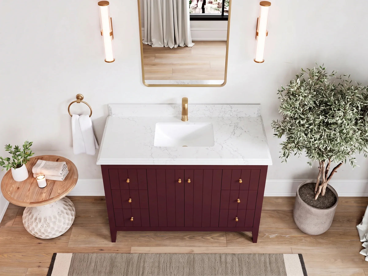 Atlanta 48 in. W x 22 in. D Single Sink Bathroom Vanity
