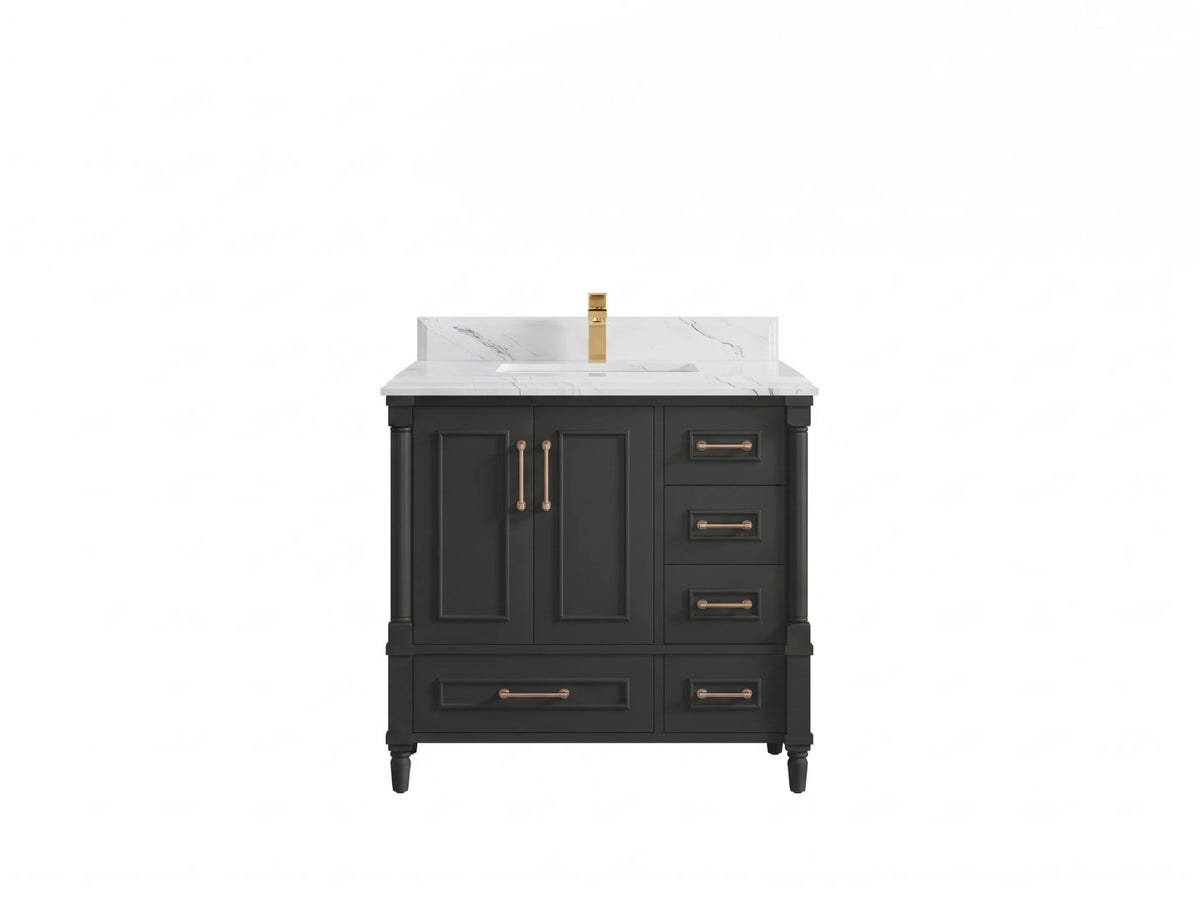 Aberdeen 36 in. W x 22 in. D Center Sink Bathroom Vanity