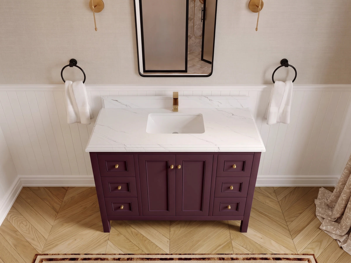 Nashville 48 in. W x 22 in. D Single Sink Bathroom Vanity
