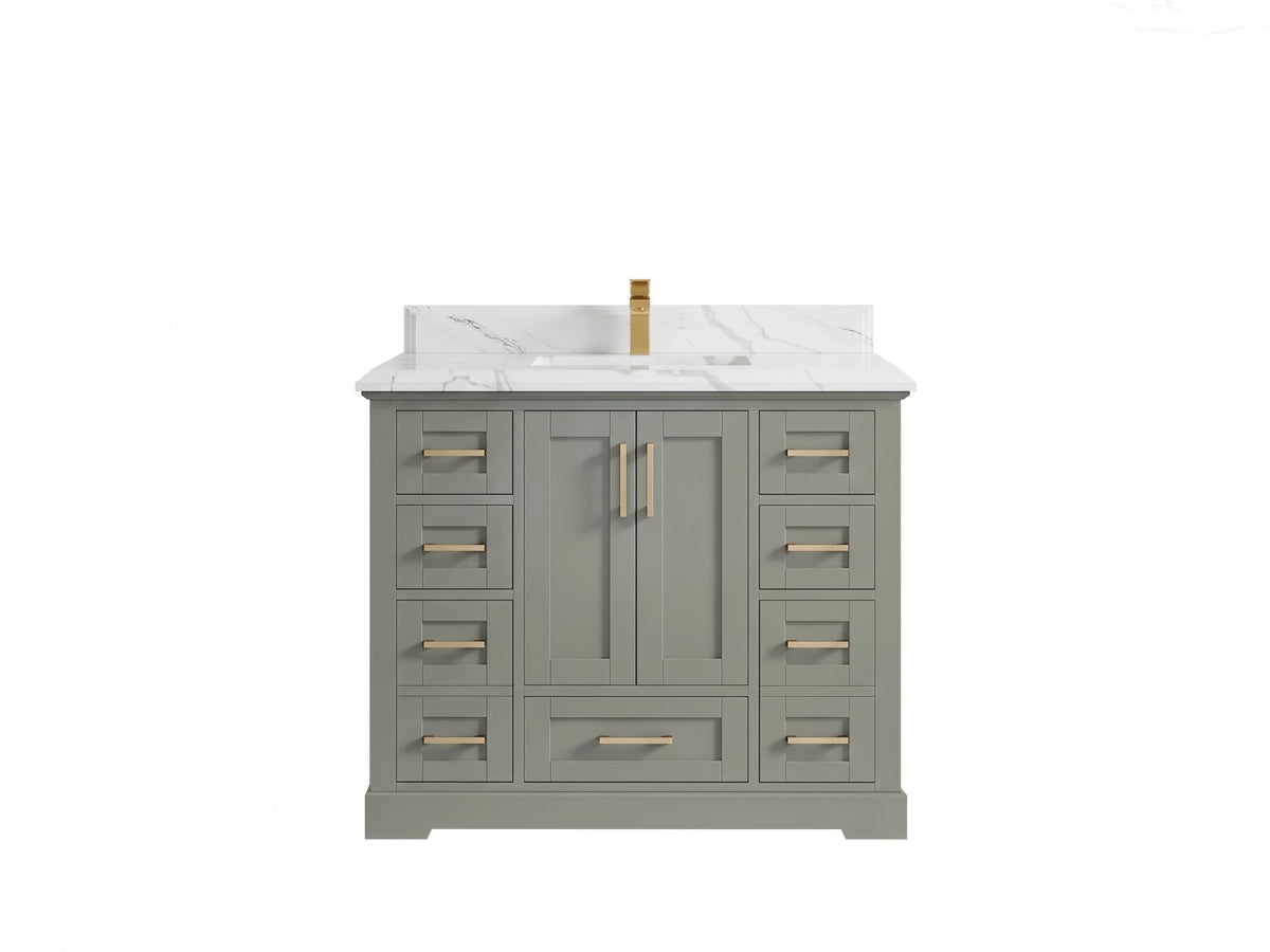 Boston 42 in. W x 22 in. D Single Sink Bathroom Vanity
