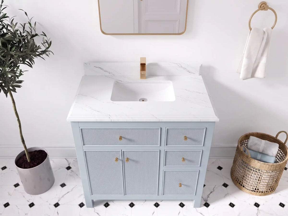 Sonoma 36 in. W x 22 in. D Center Sink Bathroom Vanity