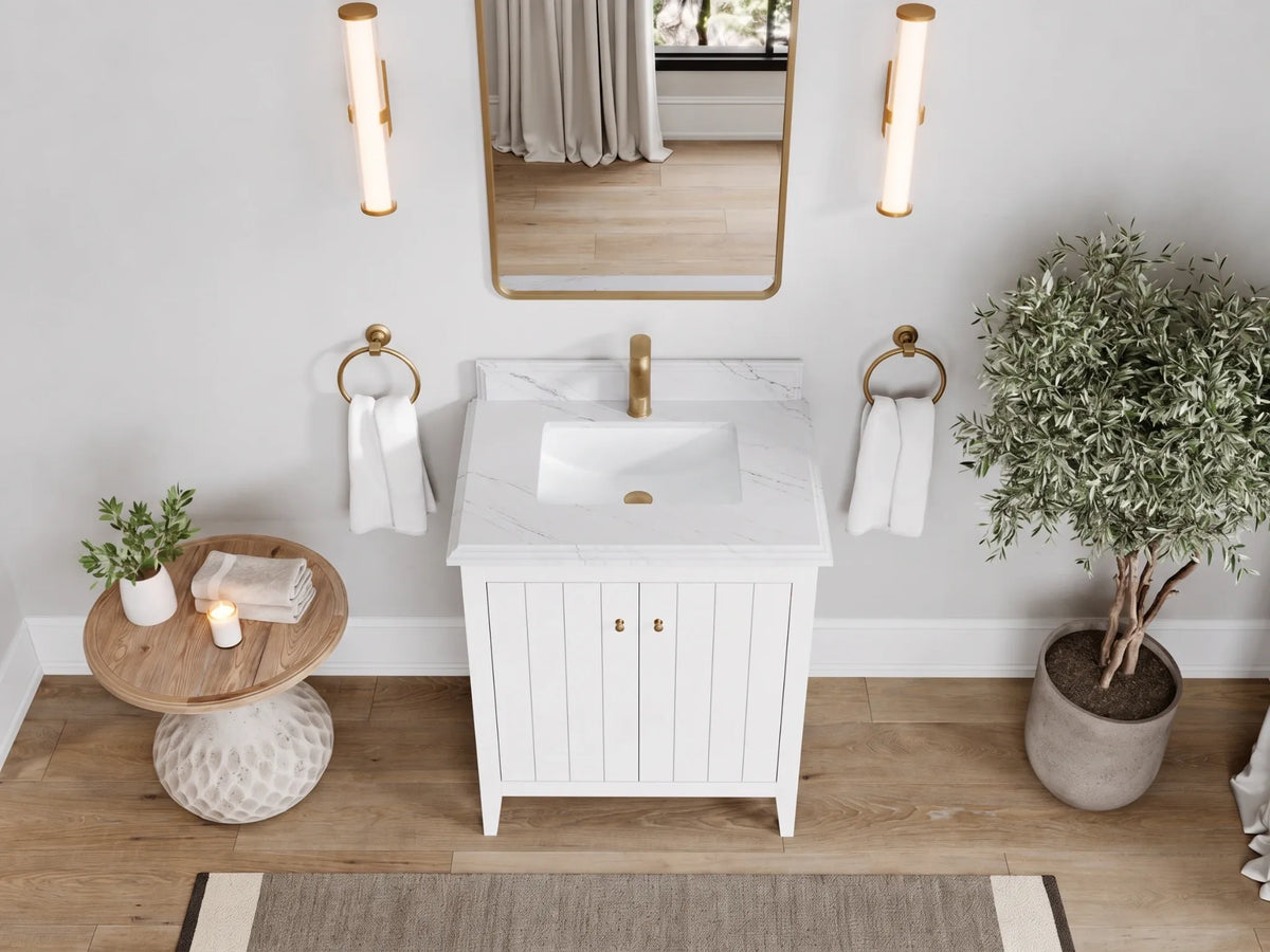 Atlanta 30 in. W x 22 in. D Single Sink Bathroom Vanity