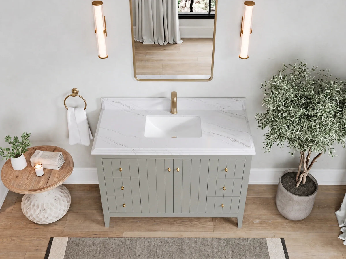 Atlanta 48 in. W x 22 in. D Single Sink Bathroom Vanity