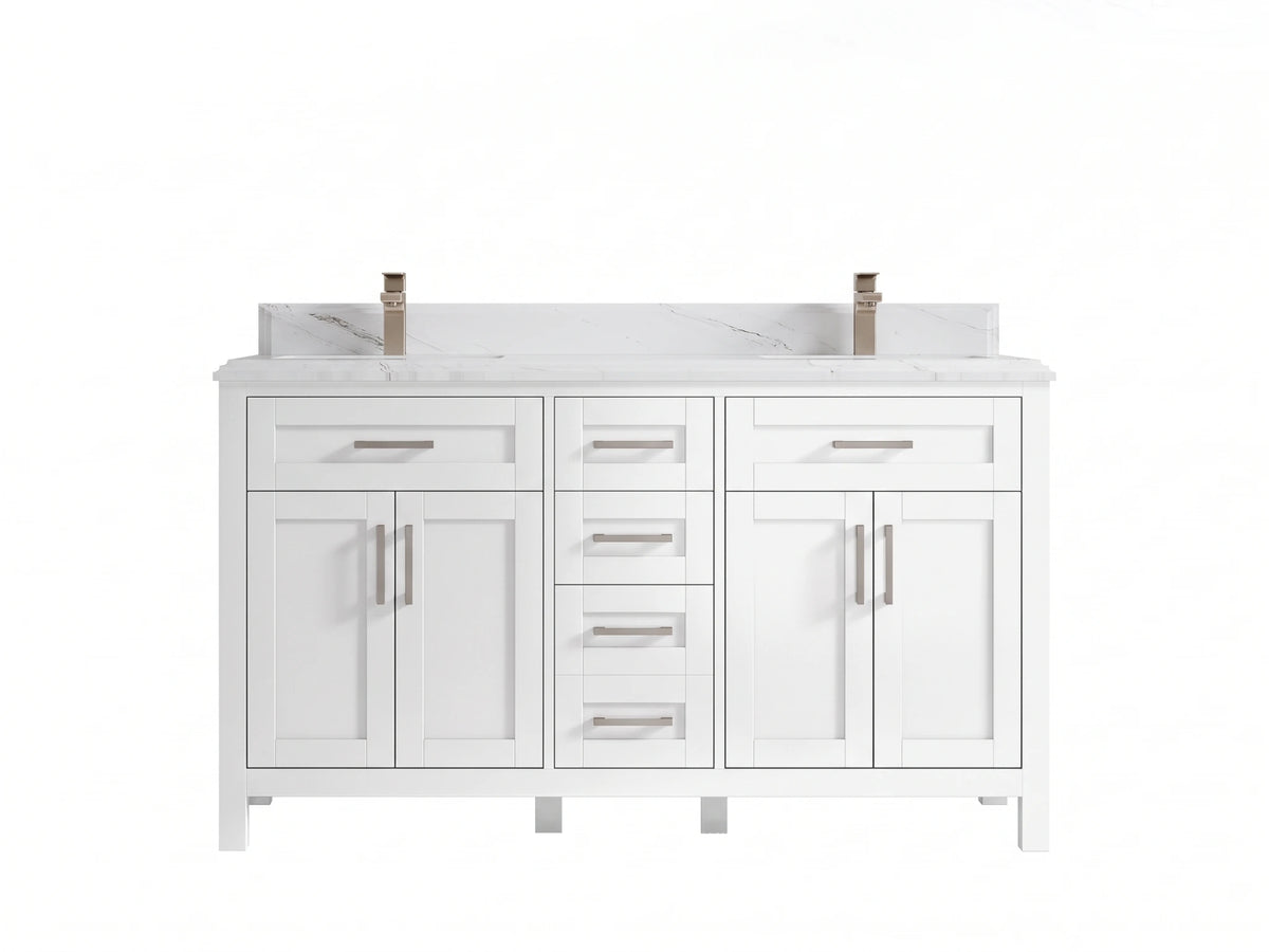 Cambridge 60 in. W x 22 in. D Double Sink Bathroom Vanity
