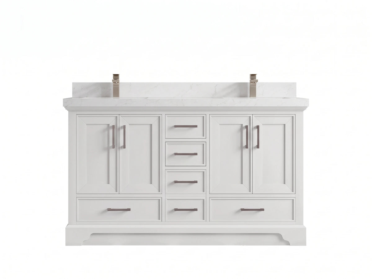 Charlotte 60 in. W x 22 in. D Double Sink Bathroom Vanity