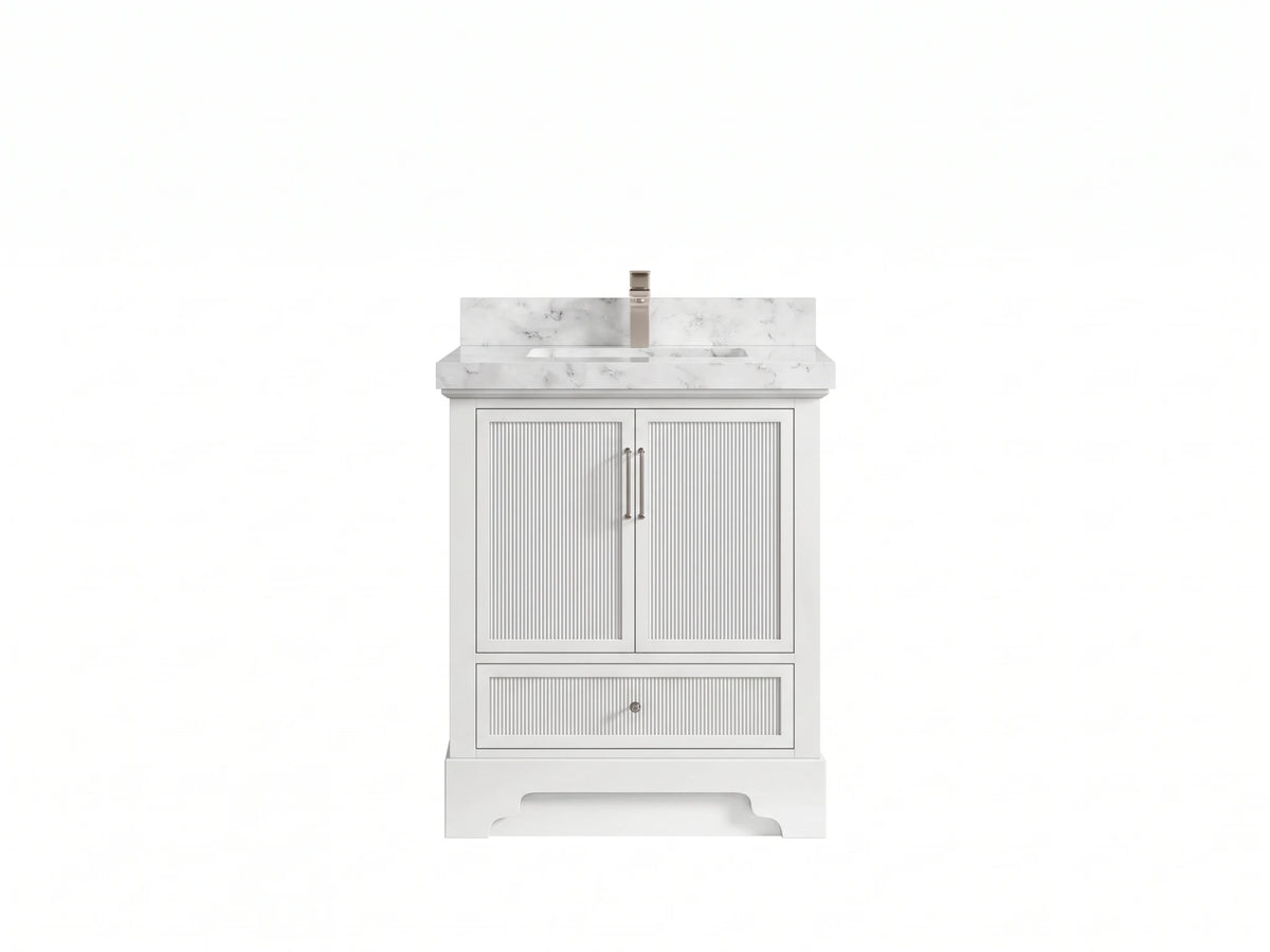 Alys 30 in. W x 22 in. D Single Sink Bathroom Vanity