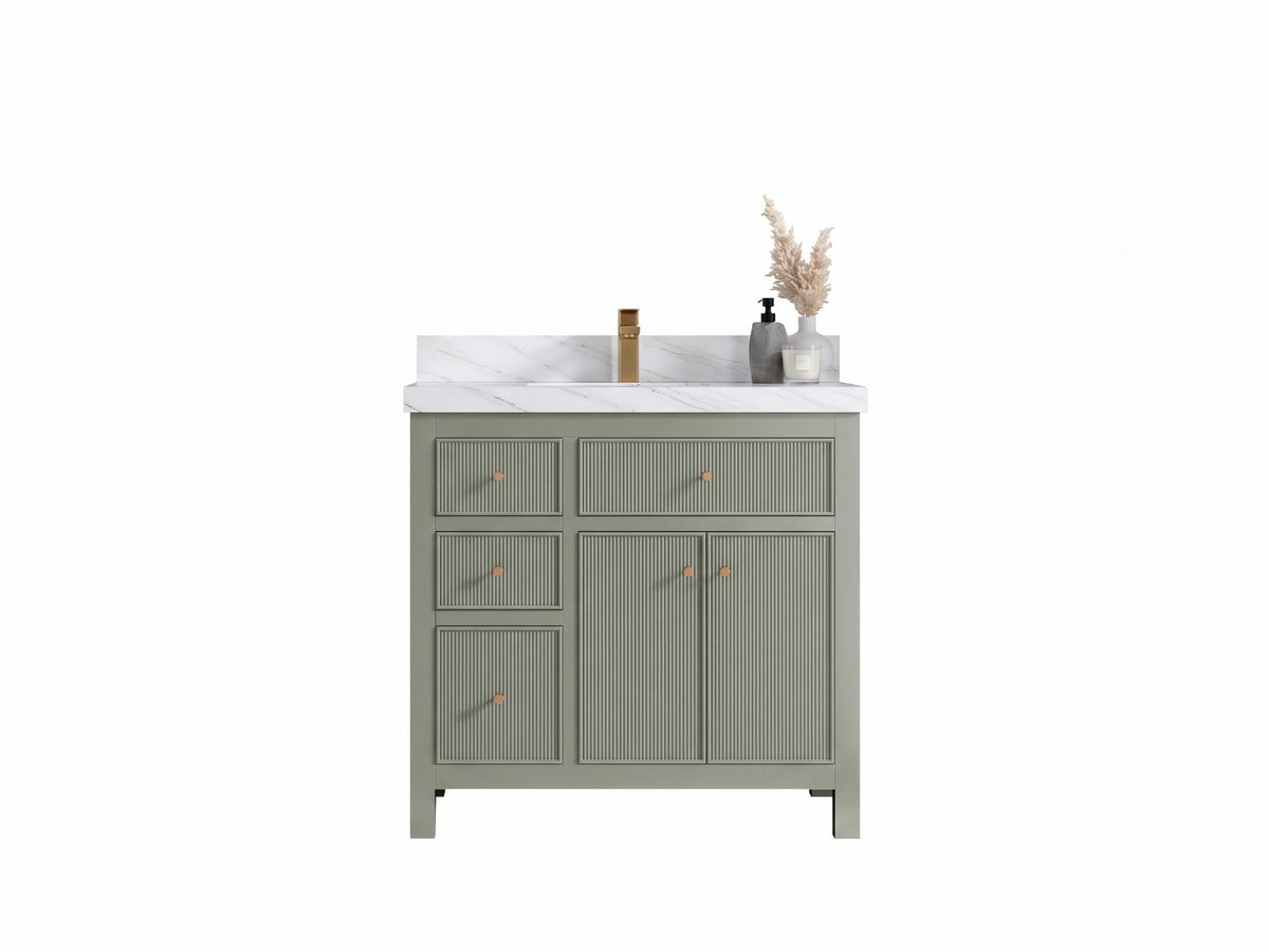 Sonoma 36 in. W x 22 in. D with Center Sink Bathroom Vanity