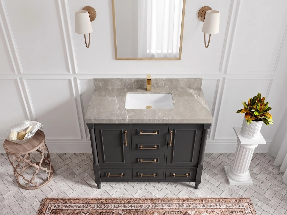 Aberdeen 42 in. W x 22 in. D Single Sink Bathroom Vanity