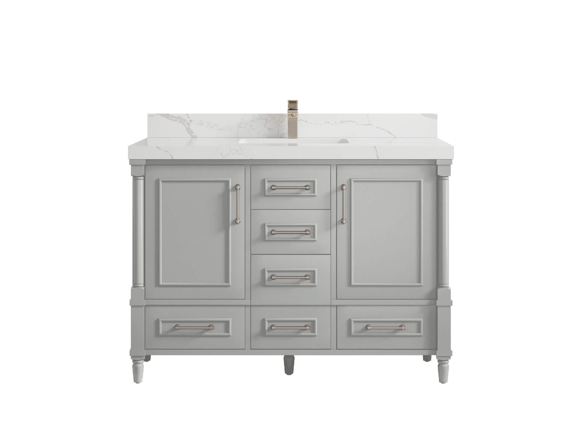 48 in. W x 21.5 in. D Single Bath Vanity Cabinet Only in Blue 48 in. W x 21.5 in. D Single Bath Vanity Cabinet Only in Blue