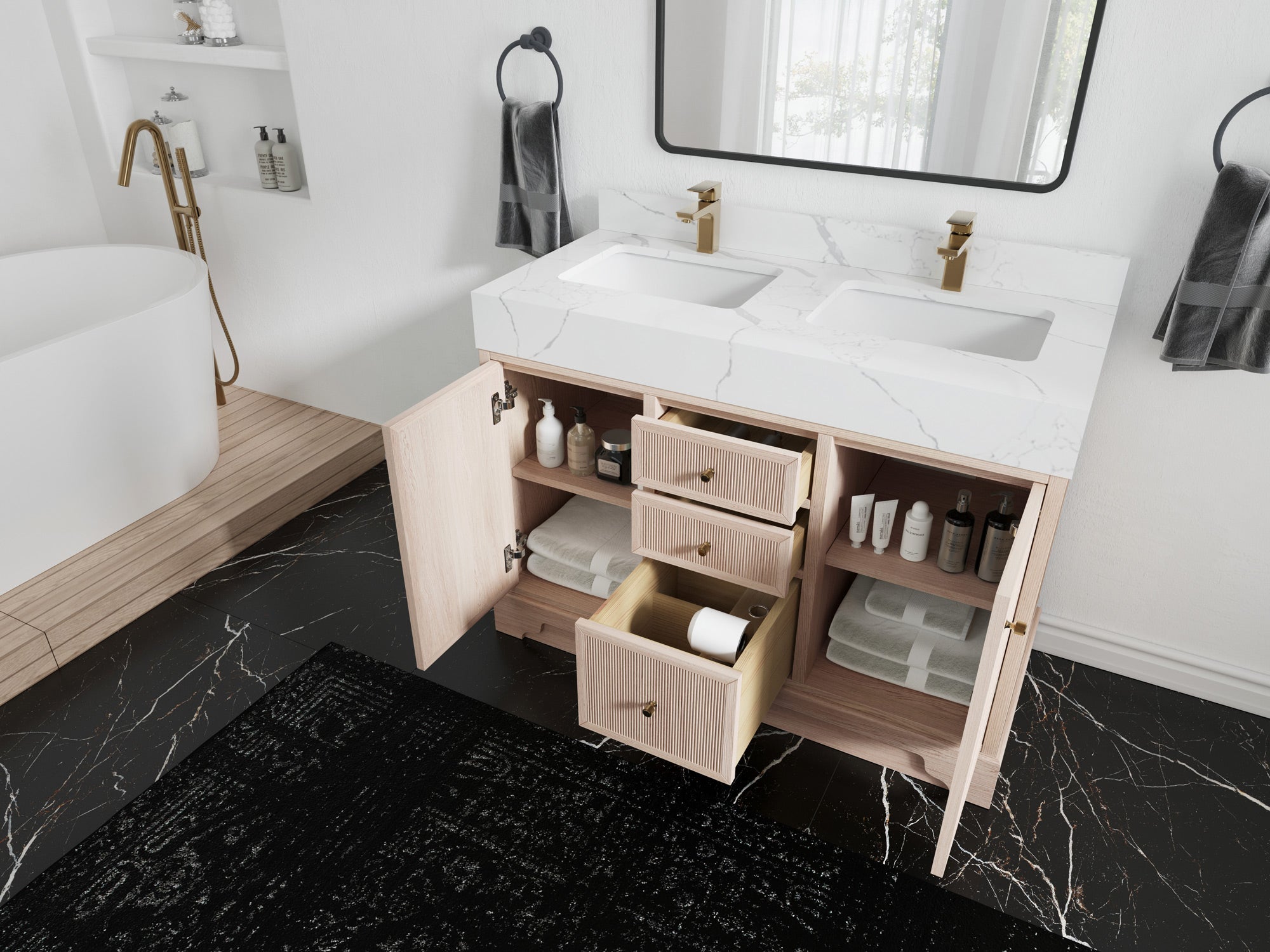 Enjoy the Ultimate Luxury With 84 Inch Bathroom Vanity | Willow Bath&Vanity