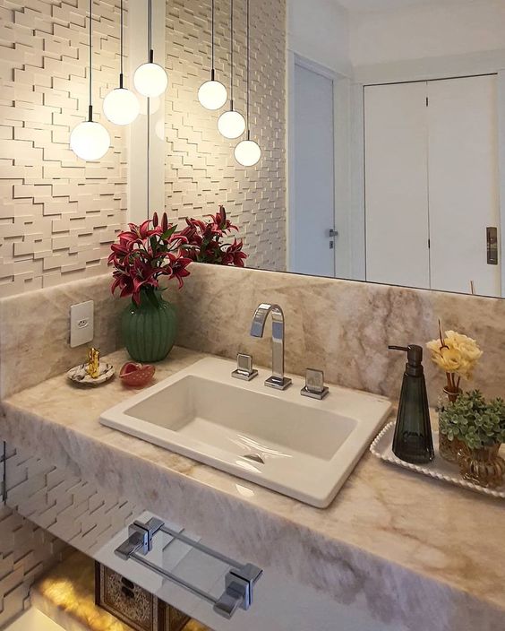 6 Chic Ideas to Decorate Your Bathroom Vanity Countertop