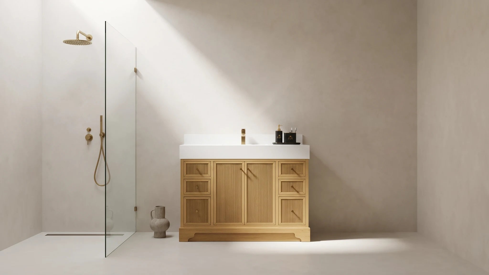 72-Inch Single Sink Bathroom Vanity: Luxury Counter Space - Willow Bath and Vanity