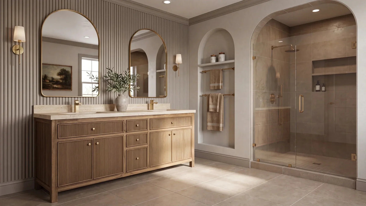 Bathroom Vanities in Decatur, GA: Character Wood for Bungalows & Craftsman Homes - Willow Bath and Vanity