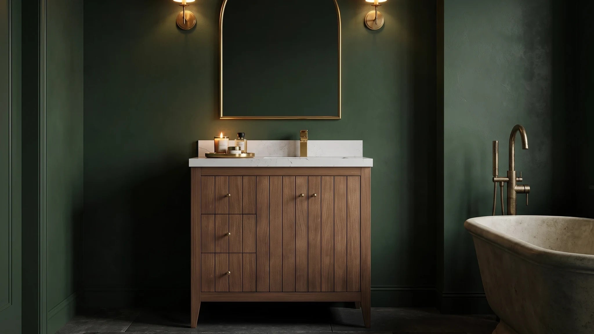 Bathroom Vanity Lighting Guide: Fixtures, Placement & Bulbs - Willow Bath and Vanity