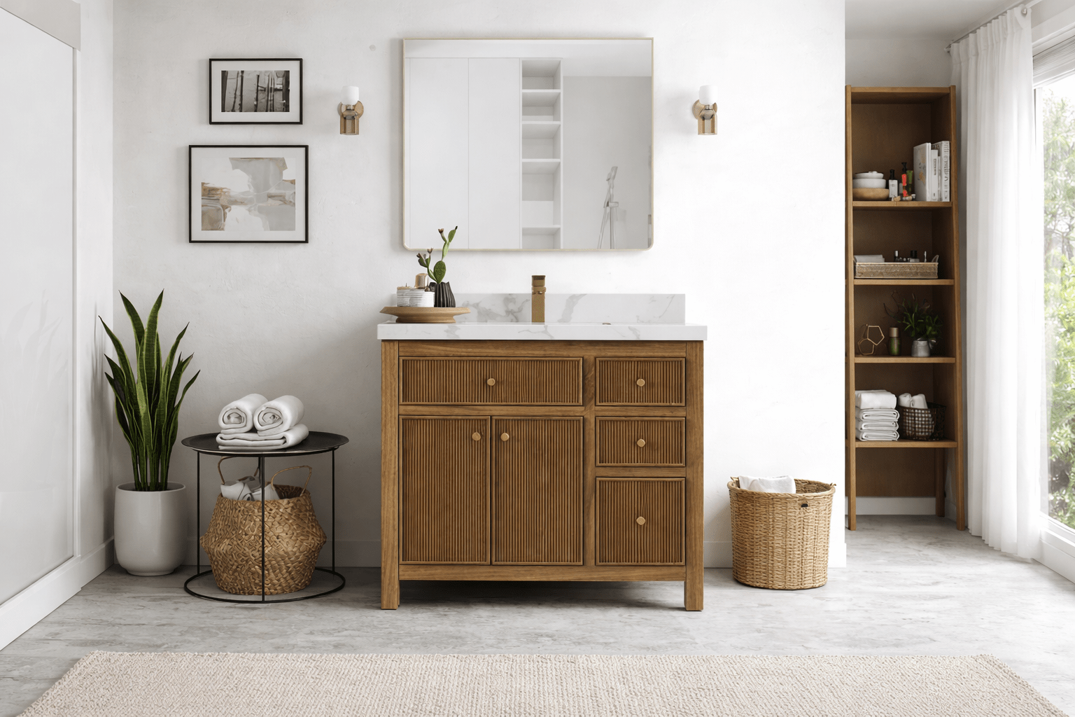 Best Bathroom Vanities for Small Bathrooms: Sizes and Design Ideas - Willow Bath and Vanity